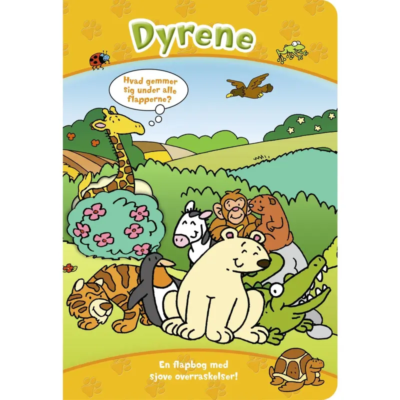 Forlaget Bolden Den Store Flapbog: Dyrene 1