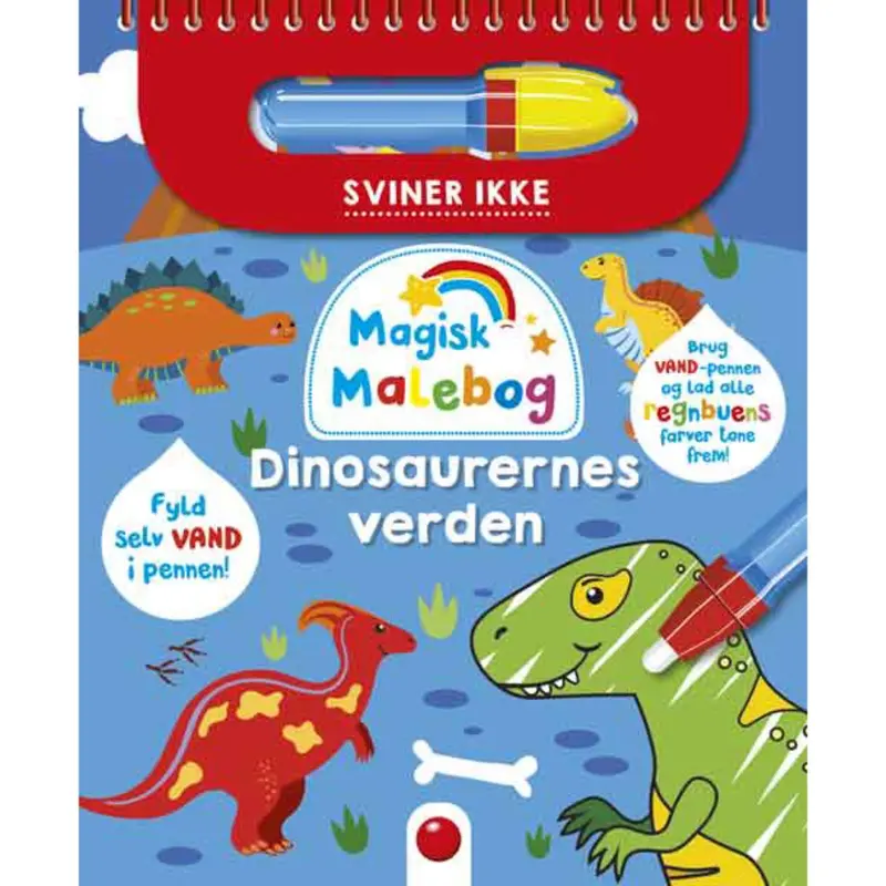 Forlaget Bolden Magisk Malebog: Dinosaurernes Verden 1