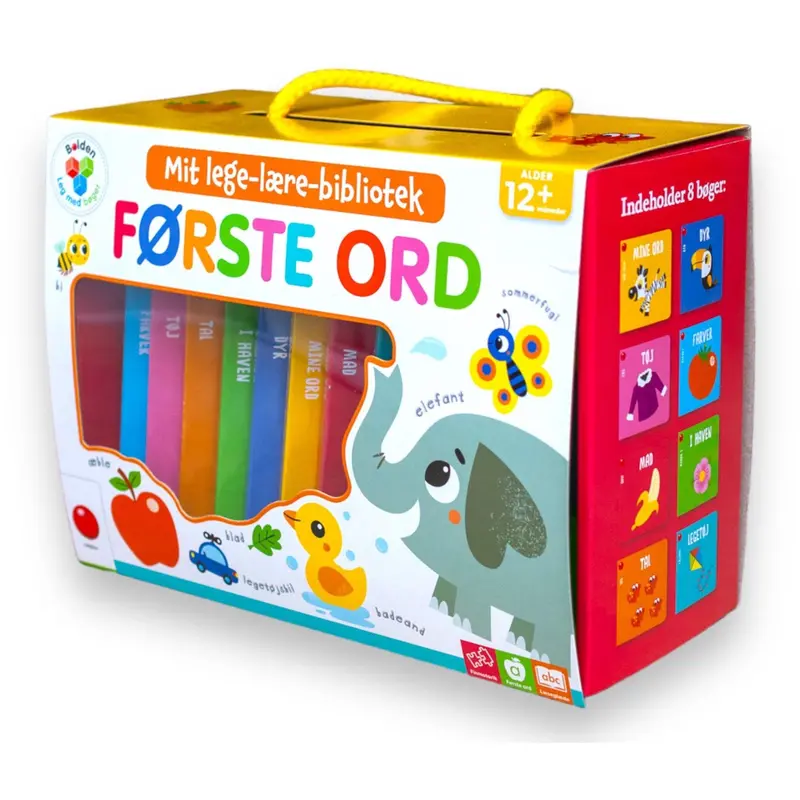 Forlaget Bolden Mit Lege-Lære-Bibliotek, Første Ord 1