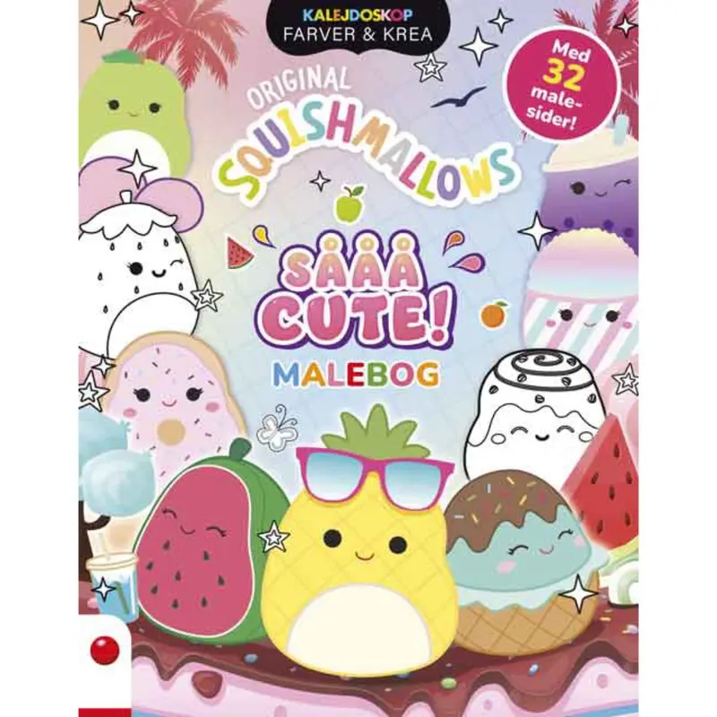 Forlaget Bolden Squishmallows Malebog: Sååå Cute! 1