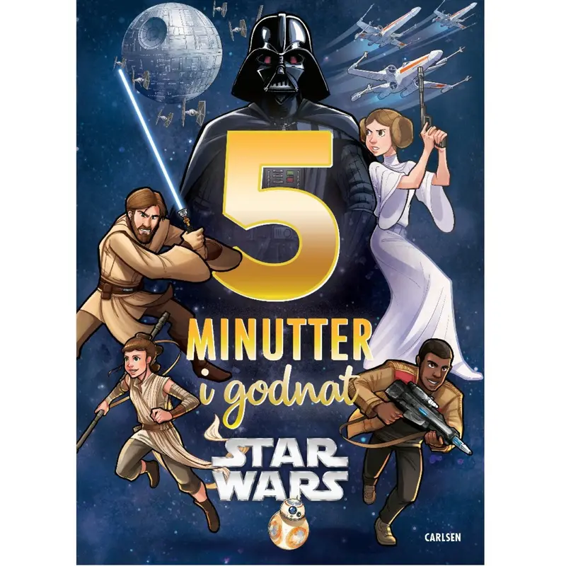 Forlaget Carlsen Fem Minutter I Godnat - Star Wars 1