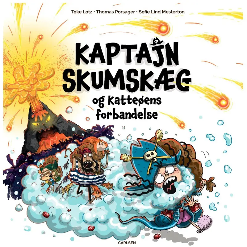 Forlaget Carlsen Kaptajn Skumskæg And Katteøens Forbandelse 1