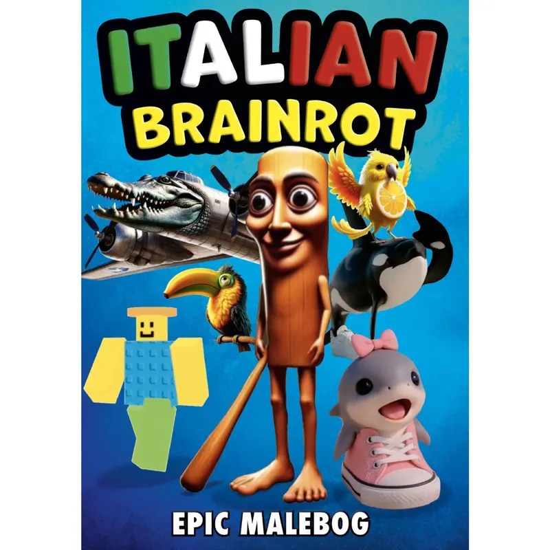 Forlaget Tukan Italian Brainrot Epic Malebog 1
