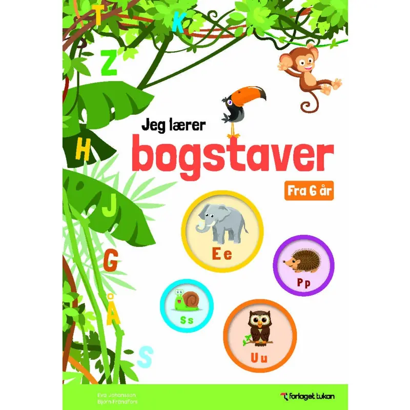 Forlaget Tukan Jeg Lærer Bogstaver 1