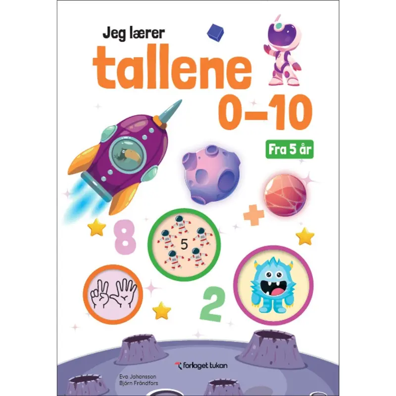 Forlaget Tukan Jeg Lærer Tallene Fra 0 Til 10 1