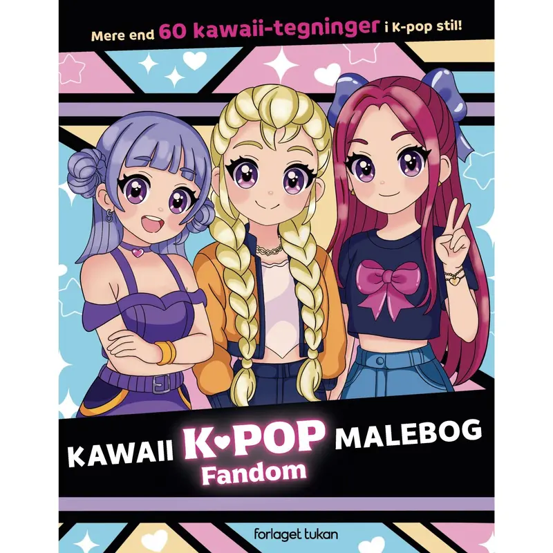 Forlaget Tukan K-Pop Fandom - Coloring Book 1