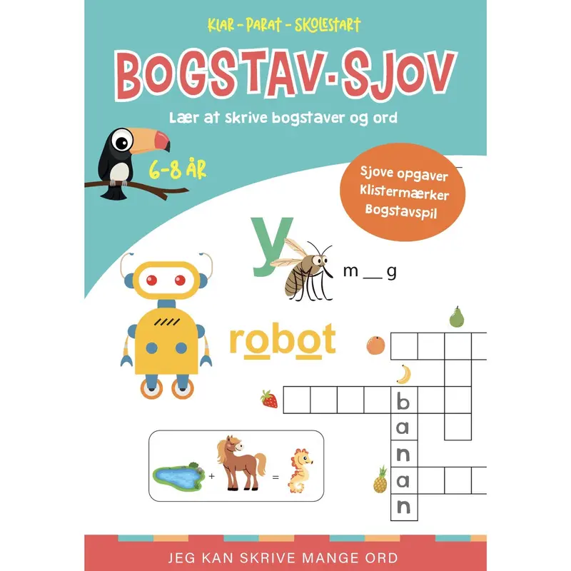 Forlaget Tukan Klar-Parat-Skolestart: Bogstav-Sjov 1