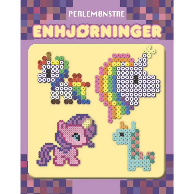 Forlaget Tukan Perlemønstre: Enhjørninger 1