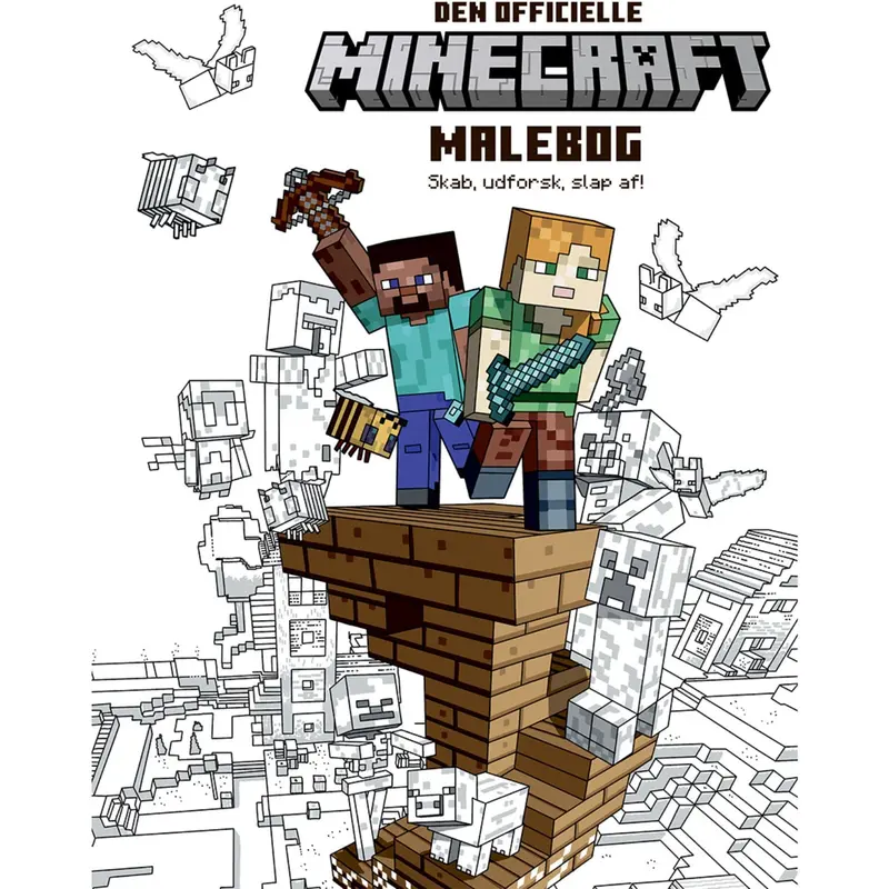 Forlaget Tukan The Official Minecraft Coloring Book 1