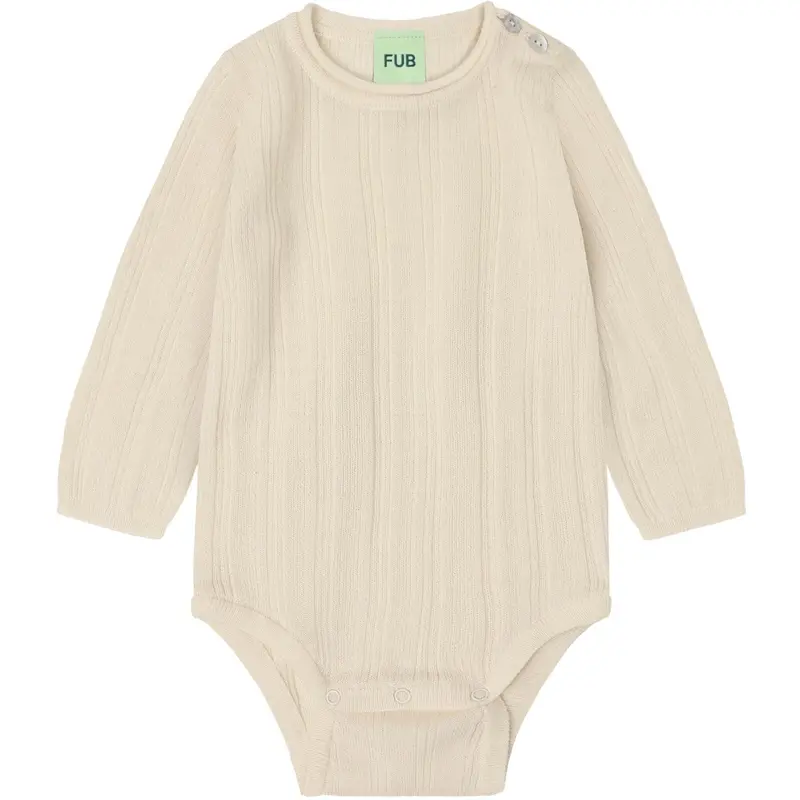 Fub Ecru Baby Rib Body 1