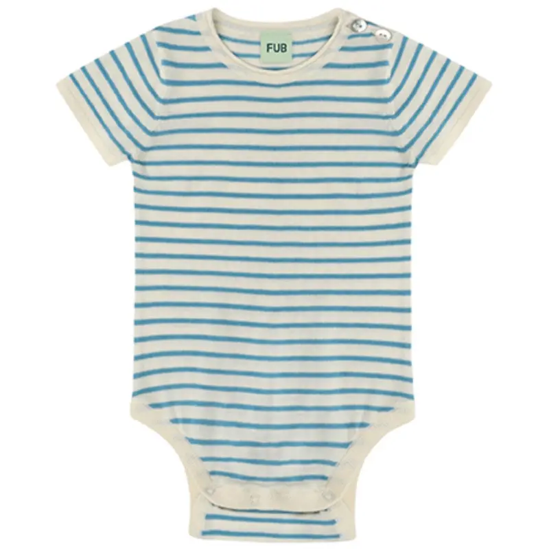 Fub Ecru/Sea Baby Ss Body 1