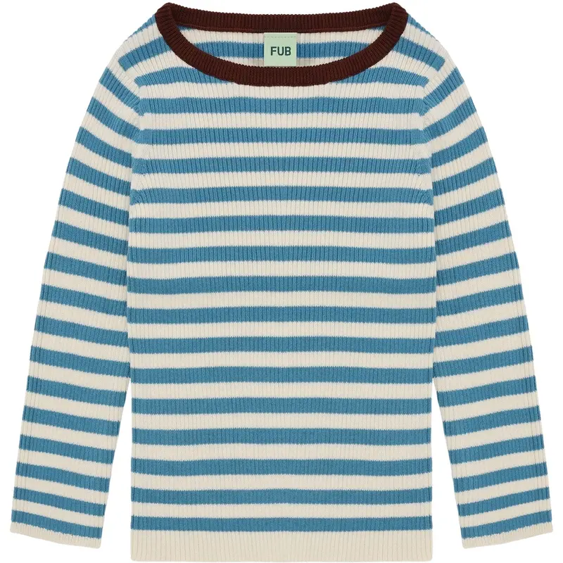 Fub Ecru/Sea Rib Blouse 1
