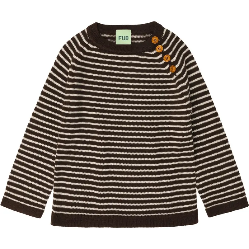 Fub Mocca/Ecru Sweater 1