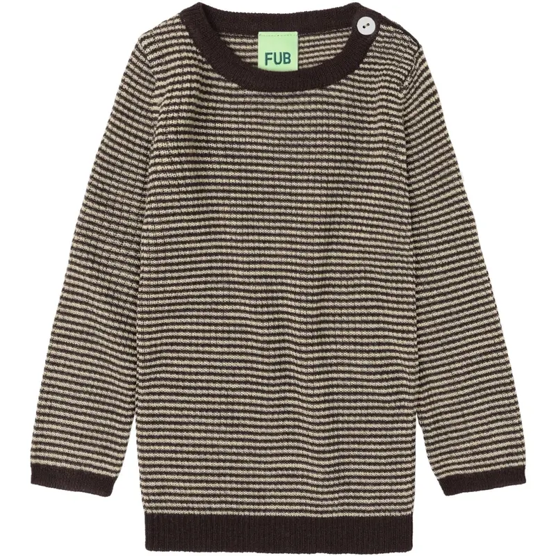 Fub Mocca/Wheat Baby Rib Blouse 1