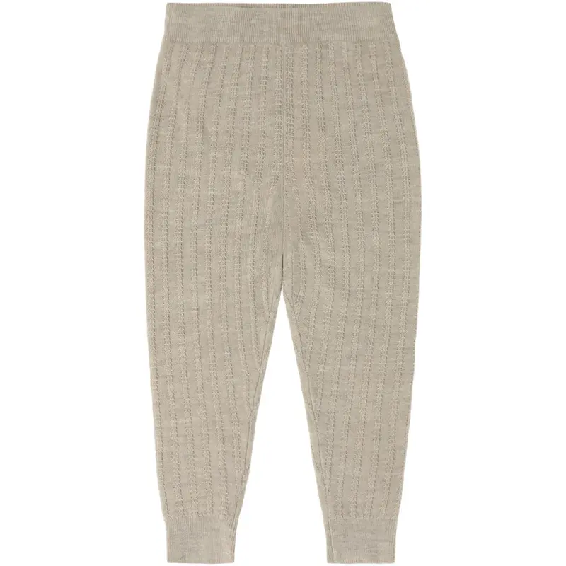 Fub Oat Melange Pants 1