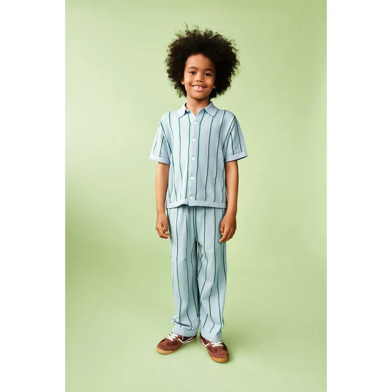 Fub Pale Blue/Pine Shirt 2