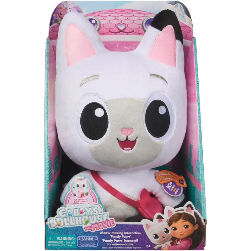Gabby's Dollhouse Film Meow-Gisk Pandy Pote Plush 1