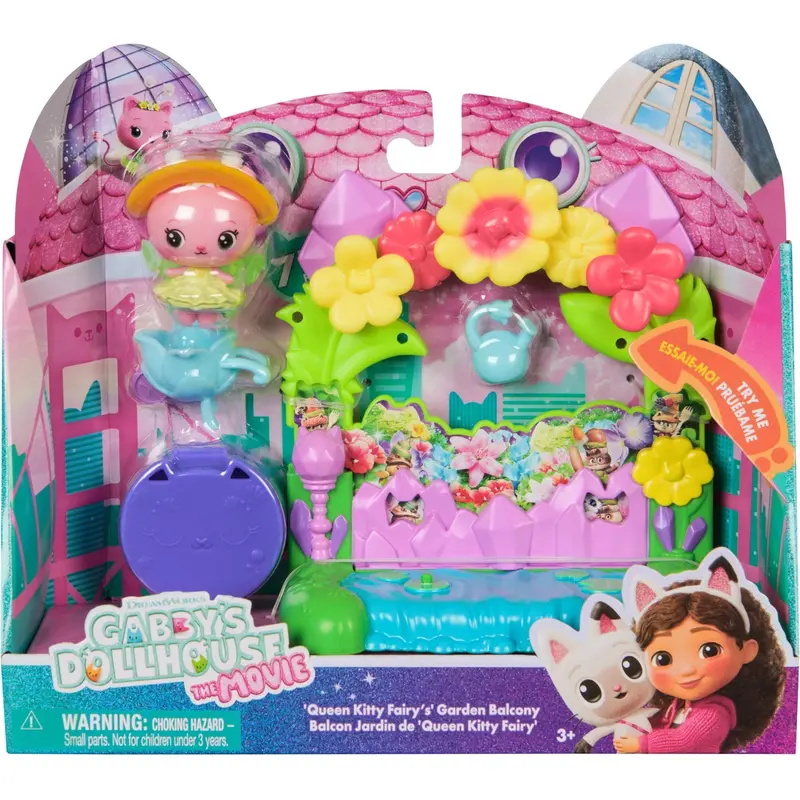 Gabby's Dollhouse Movie Balcony - Crystal Garden 1