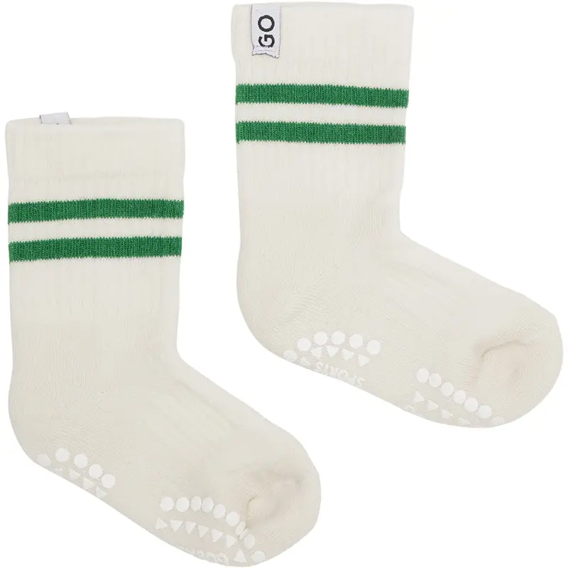 Gobabygo Green Non-Slip Sport Socks 1