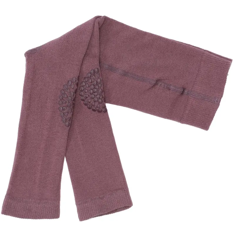 Gobabygo Misty Plum Crawling Leggings Organic Cotton 1