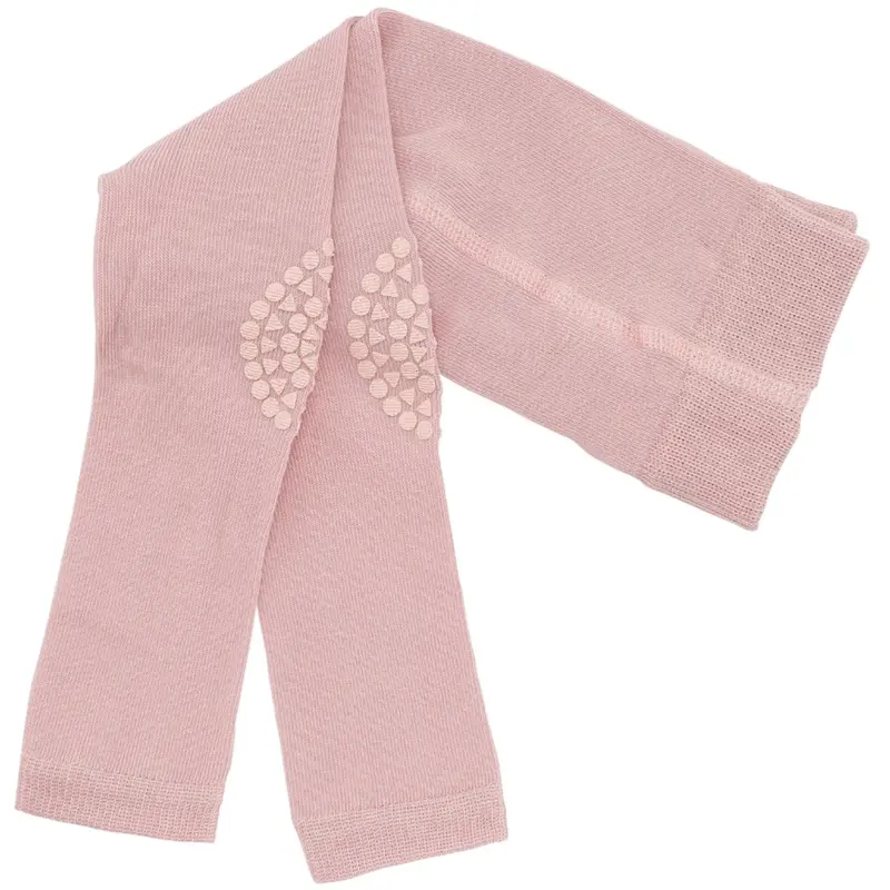 Gobabygo Rose Blush Crawling Leggings Anti-Slip Wool 1
