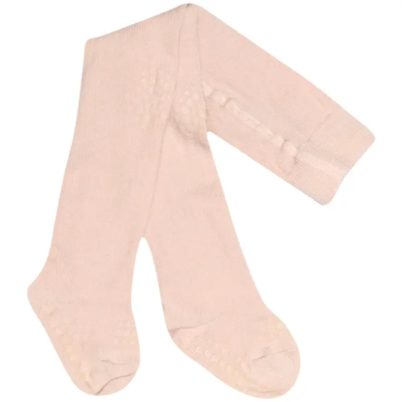 Gobabygo Rose Dust Crawling Tights Merino Wool 1