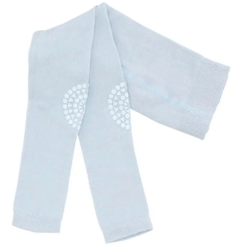Gobabygo Sky Blue Crawling Leggings Organic Cotton 1