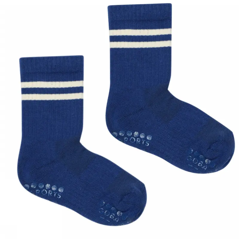 Gobabygo True Blue Non-Slip Sports Socks 1
