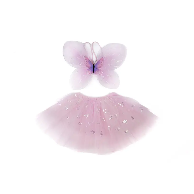 Great Pretenders Flutter Butterfly Skirt, Wings, Pink 1