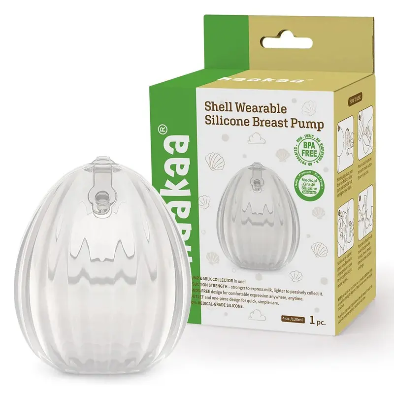 Haakaa Clear Shell Wearable Brest Pump 120Ml 1