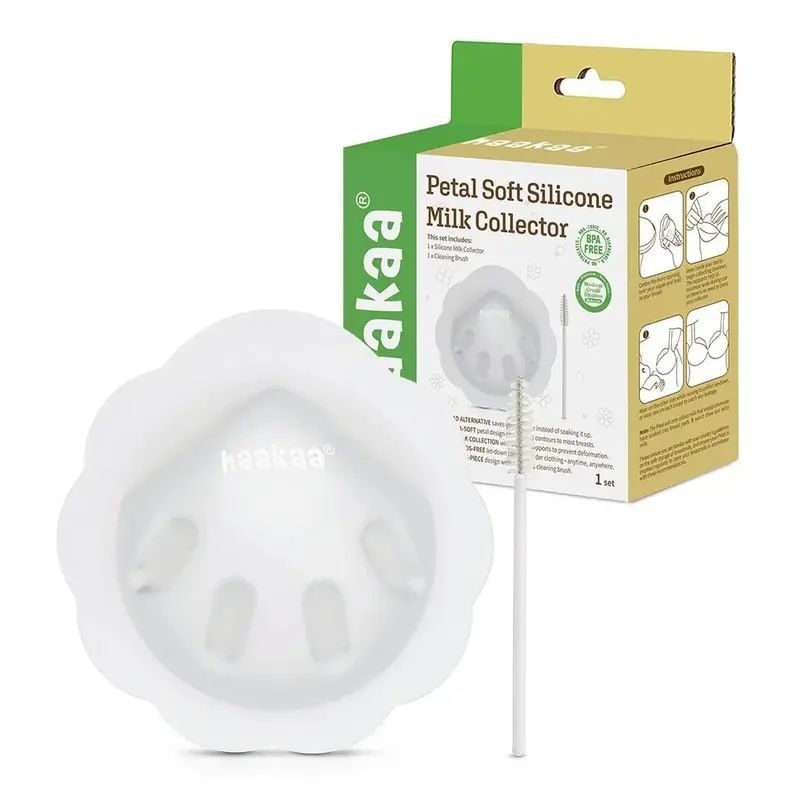 Haakaa Petal Soft Silicone Milk Collector 1