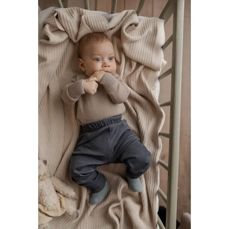 Hanevild Cream Oatmeal Martin Romper, Merinowool 3