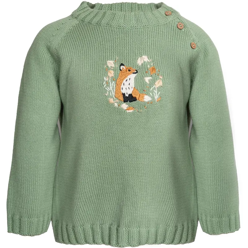 Hanevild Shale Green Linus Blouse 1
