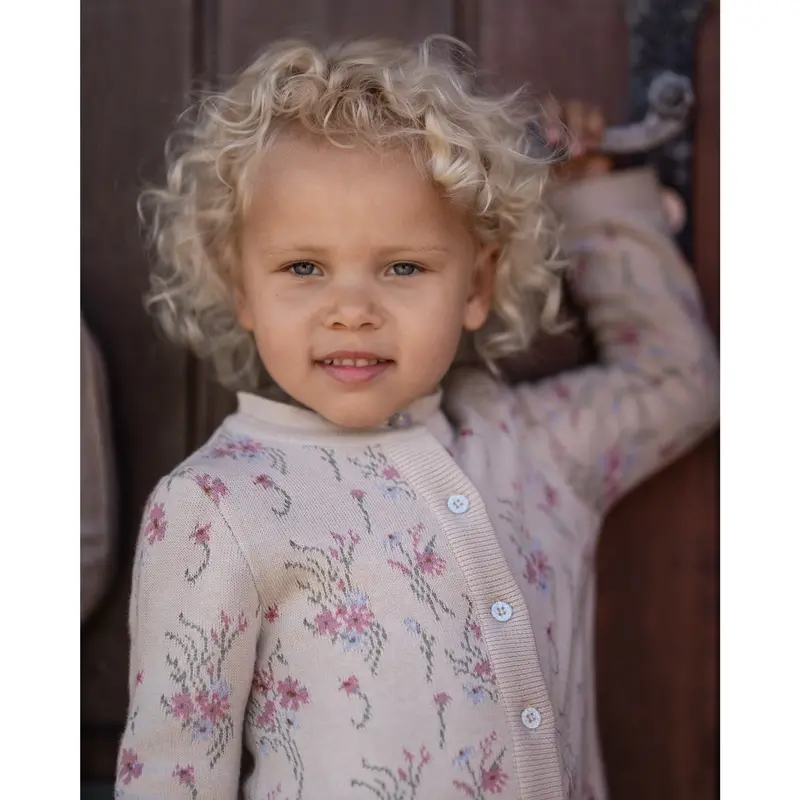 Hanevild Summer Sand Flower Cardigan 2