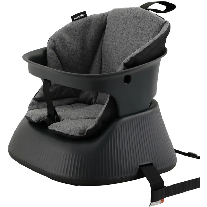 Hannie Charcoal Black The Portable High Chair 1