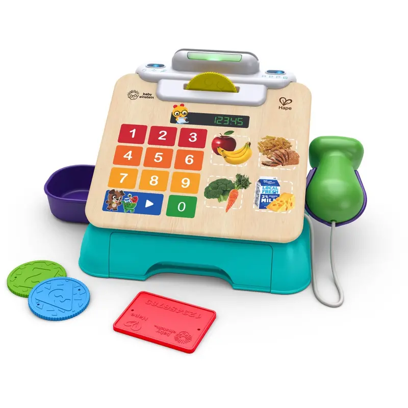 Hape Magic Touch Cash Register Dk/No/Se 1