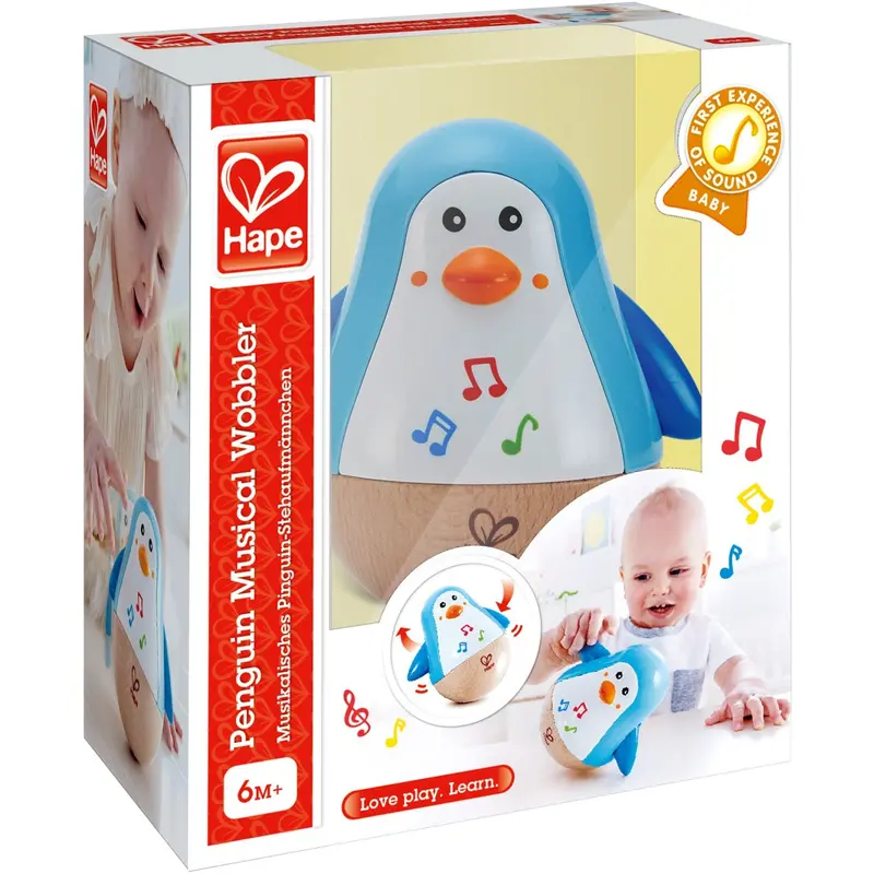 Hape Penguin Musical Wobbler 1