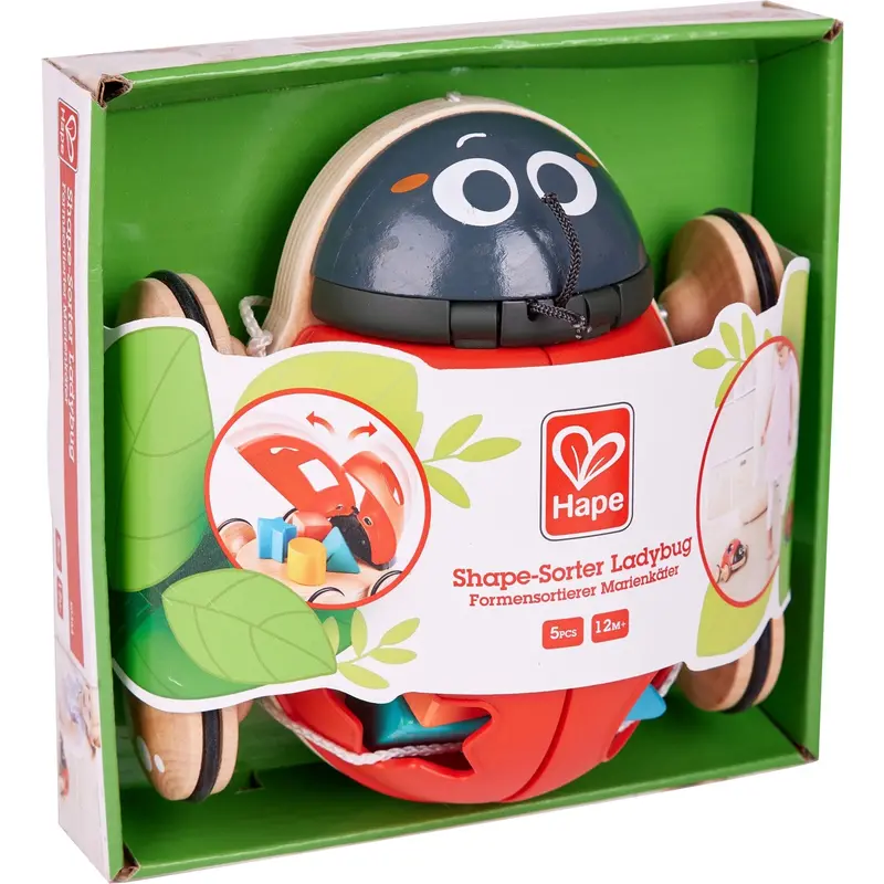 Hape Shape Sorter Ladybug 1