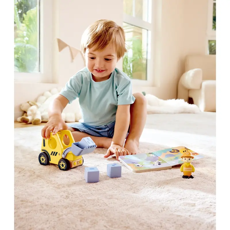 Hape The Buzzing Bulldozer With Sound 2