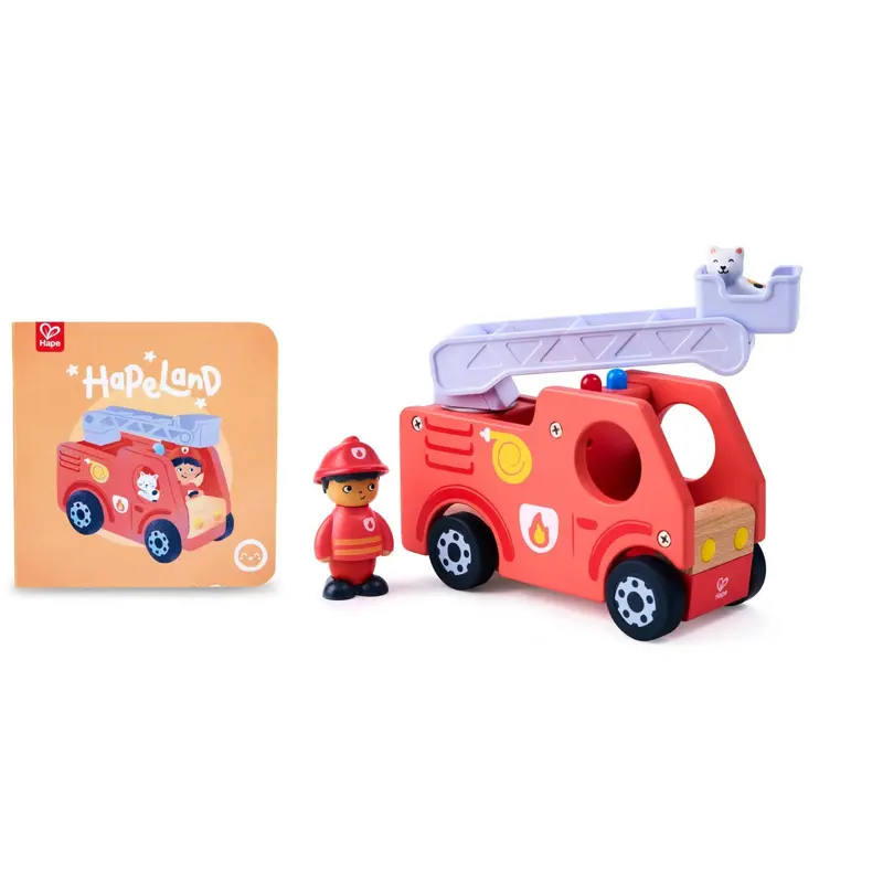 Hape The Roaring Fire Truck With Sound 1