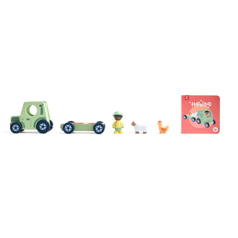 Hape The Rumbling Tractor With Sound 1