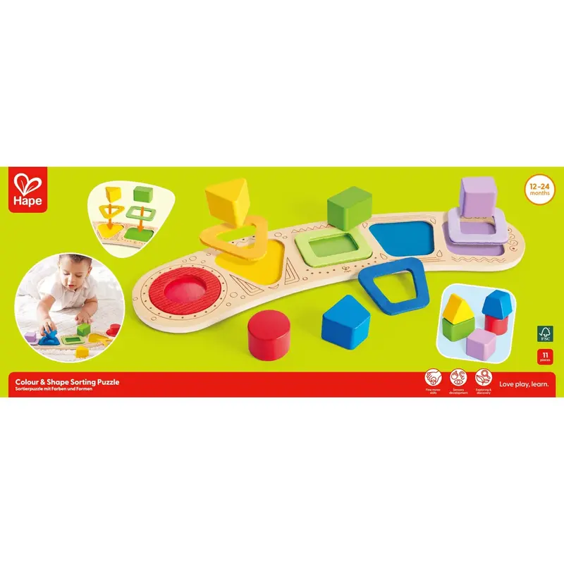 Hape Toddler Shape Puzzle 1