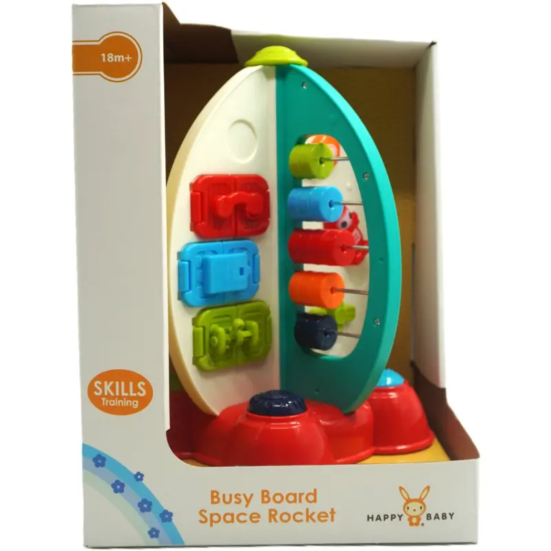 Happy Baby Busy Board Space Rocket With Light And Music 1