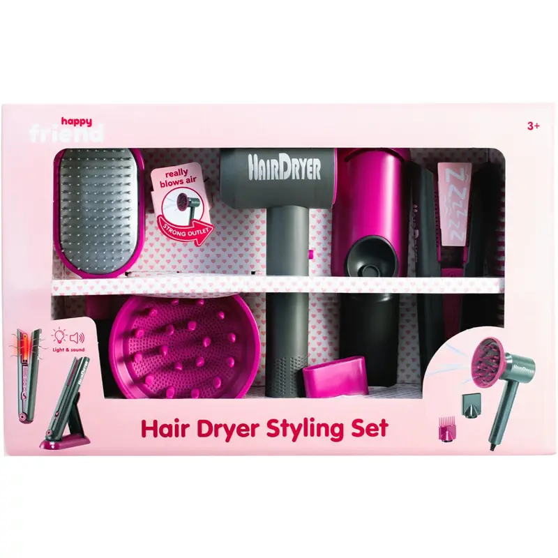 Happy Friend Hair Dryer Styling Set 1
