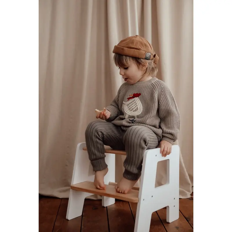 Hemmingsen Kids White Children's Stool 2