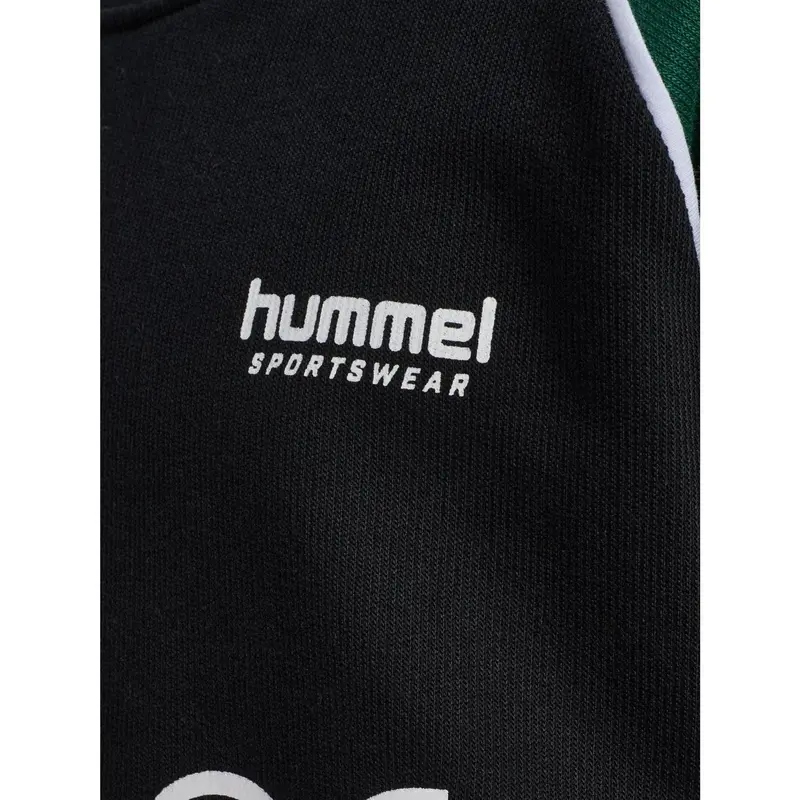 Hummel Dark Green Jr Oversized Crew Hsw 2