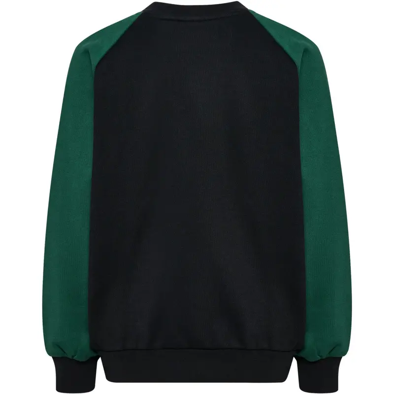 Hummel Dark Green Jr Oversized Crew Hsw 4