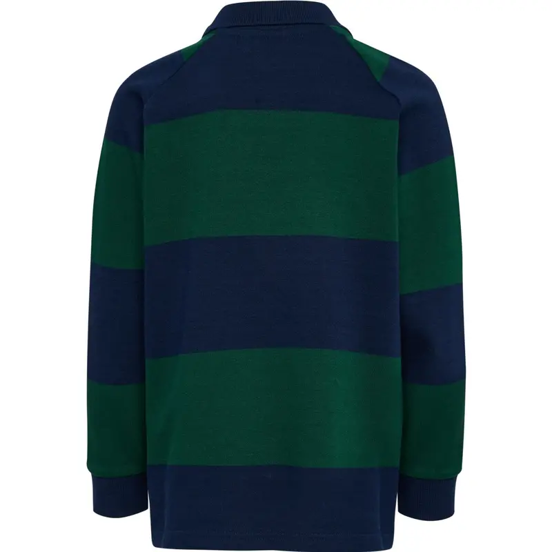 Hummel Dress Blues Jr Loose Striped Polo L/S 4
