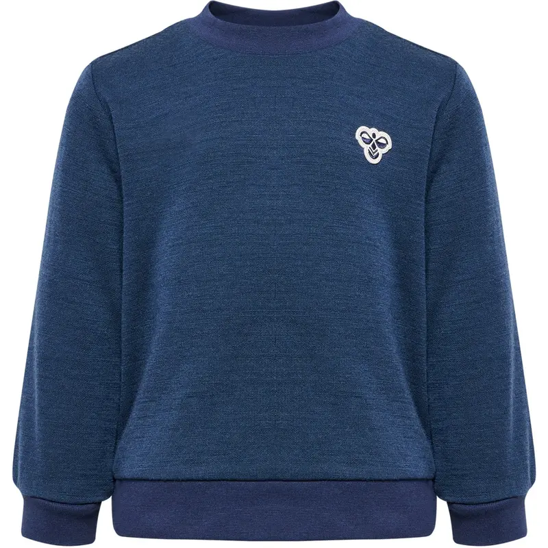 Hummel Dress Blues Mini Wool Sweatshirt Bee 1