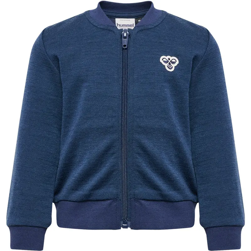 Hummel Dress Blues Mini Wool Zip Jacket Bee 1